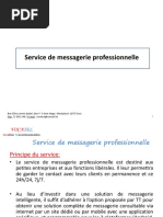 Service MESSAGERIE PROFESSIONNELLE - VOCATEL