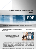 1.- PLANIFICACION Y CONTROL DE OBRAS 1