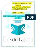 Attachment Summary Sheet - Sustainable Development and Environmental Issues Lyst2744