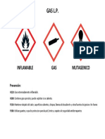 Letrero Gas LP GHS