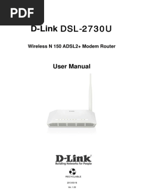Configuration D Un Modem Wifi D Link