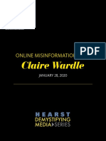 Hearst Demystifying Media Podcast - Online Misinformation With Claire Wardle