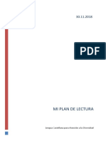 Plan de Lectura