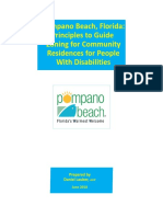 Pompano Beach, Florida: Principles To Guide Zoning For Community Residences For People With Disabilities
