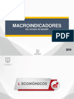 Macroindicadores de Inversion 2019 PDF