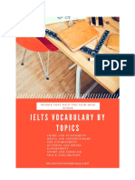 IELTS Vocabulary by Topics Guide