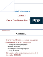 Lecture Notes 3 - Intro To PM 1