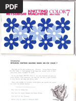 Manual Knitting Machine Mitsubishi_mh700