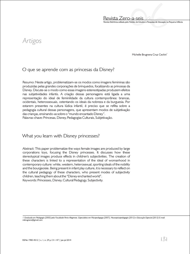 O Que Se Aprende Com As Princesas Da DISNEY | PDF | Amor | The Walt Disney  Company, image size:768x1024