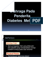 Olahraga Pada Diabetes Mellitus