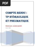 tp pneumatique et hydraulique