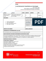 Tcnicas de Produccin de Informacin Cuantitativa PDF