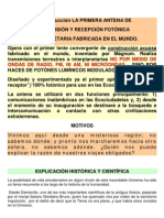 No Por Medio de Ondas de Radio, FM, Ni Am, Ni Microondas