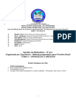 Mapa Escola Fundamental Prof Iracema Givoni