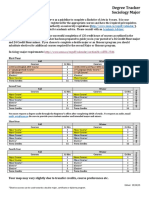 Sociology (Major - 4 Years) Academic Tracker-1