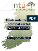 Aontú Election 2020 Manifesto