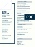 Blue and Grey Software Developer Technology Resume PDF