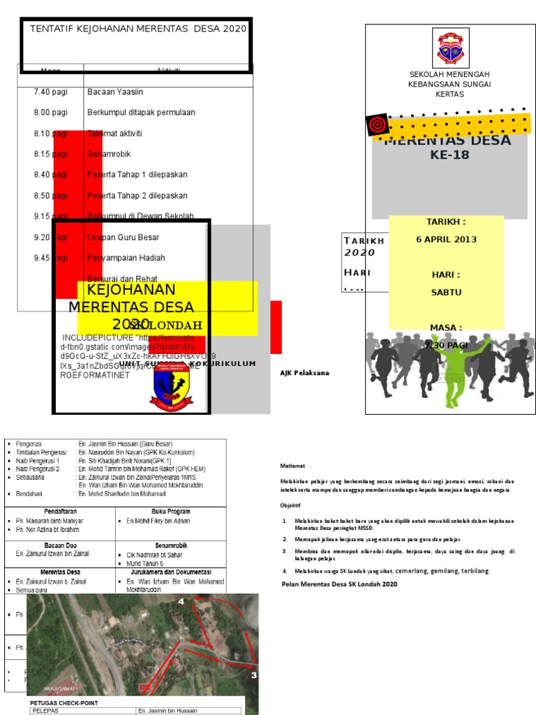 Kejohanan Merentas Desa SK Londah 2020 | PDF