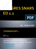 PPT PROGRES SNARS ED 1