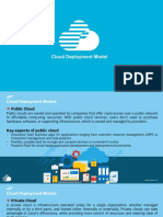 Cloud 101 Cloud Deployment Model