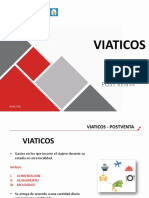 Viaticos Postventa