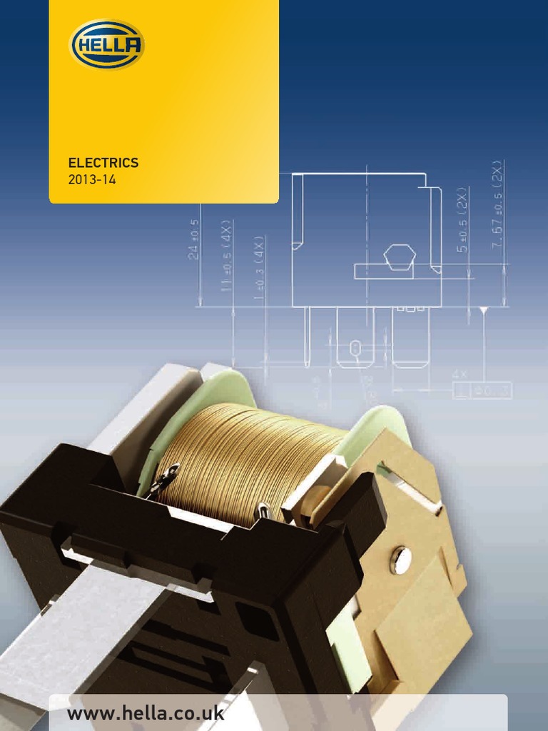 Electrics Catalogue 13-14 Hella en PDF, PDF, Electrical Connector