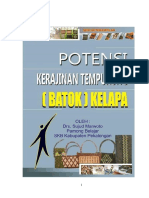 Potensi Kerajinan Tempurung Batok Kelapa