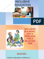 Inclusive Edu