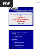 CONCRETO ESTADO ENDURECIDO