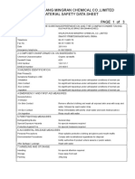 Safety Data Sheet for Sulphur Blue BRN Powder