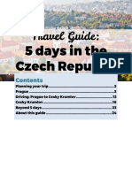 5 Days in The Czech Republic