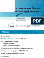 MatISSE 2015 Comparison of RCC MRX and ASME Hyeong Yeon Lee