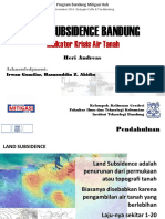 Land Subsidence Bandung - HA PDF