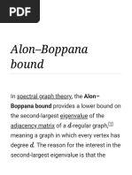 Alon-Boppana Bound - Wikipedia