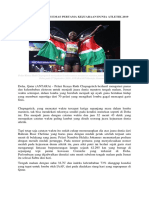 Chepngetich Raih Emas Pertama Kejuaraan Dunia Atletik 2019