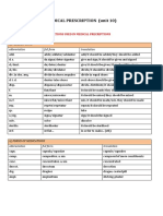 Medical Prescription PDF