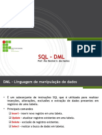 Módulo Vii - SQL - DML