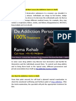 Rama Rehab de Addiction Centre in Delhi