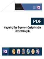 Integrating User Experience Design Into The Product Lifecycle