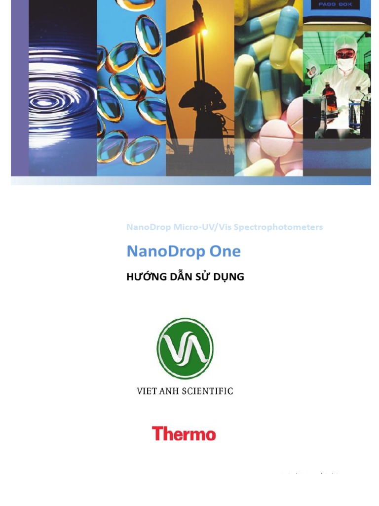 NanoDrop One PDF PDF