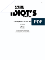Gail Stein - The Complete Idiots Guide To Learn French On Your Own PDF