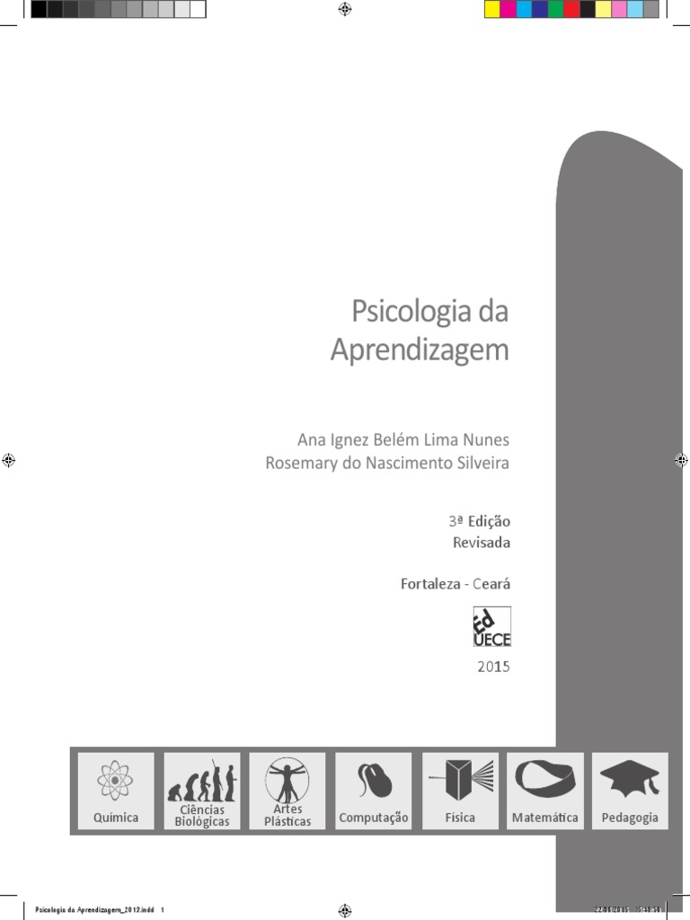Psicologia Da Aprendizagem - 2015 | PDF | Behaviorismo | Aprendizado