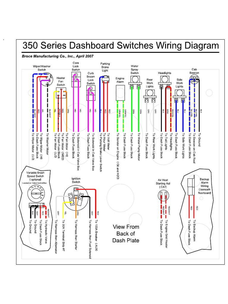 Wiring 350 Series Broce Broom PDF PDF