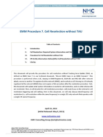 Cell Reselection Without TAU