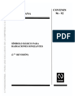 96-92 Símbolo Básico para Radiaciones Ionizantes PDF