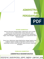 PPT Administrasi Dan Persidangan LK2M DASAR