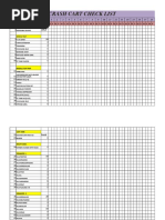 Daily Oxygen Cylinder Checklist | PDF