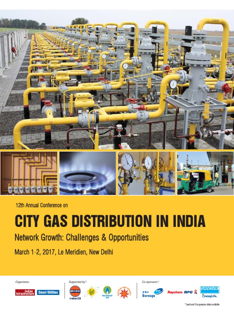 Brochure City Gas Distribution in India March2017 PDF Pipeline Transport Asset Management