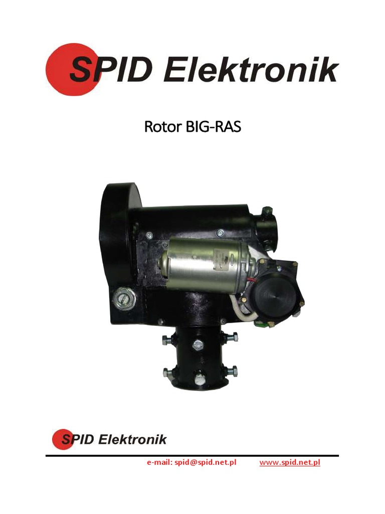 Manual Rotator Big Ras | PDF | Electric Motor | Mechanical Engineering