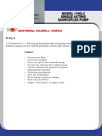 110Q-3 Quintuplex Plunger Pump Specs